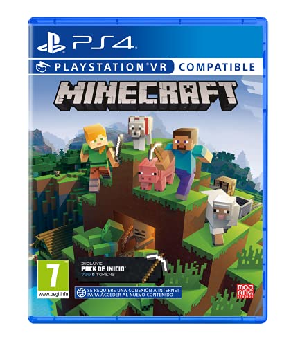 Playstation- Minecraft Starter Col (Compatible VR)-PS4 No Aplica Vid